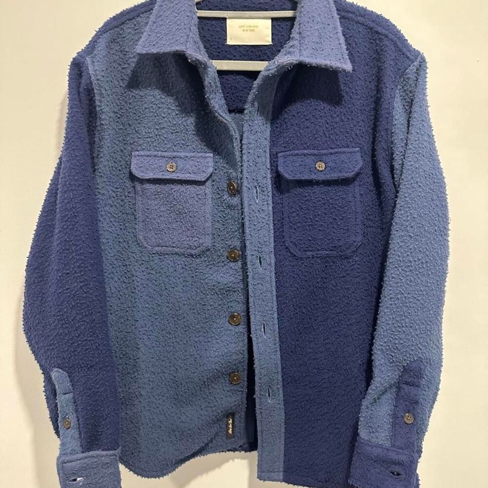Aime-leon-dore Men's Blue and Purple Jacket